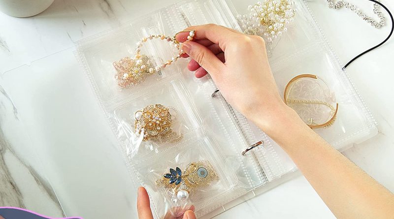 The Transparent Clear Jewelry Storage Book Is An Idea